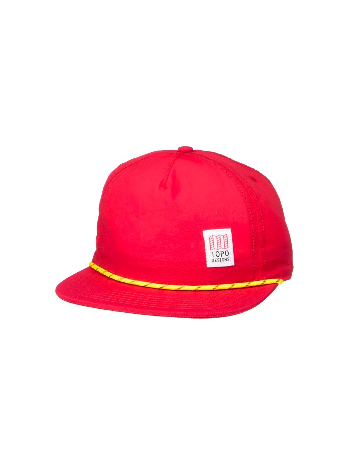 Topo Designs Cord Cap Red