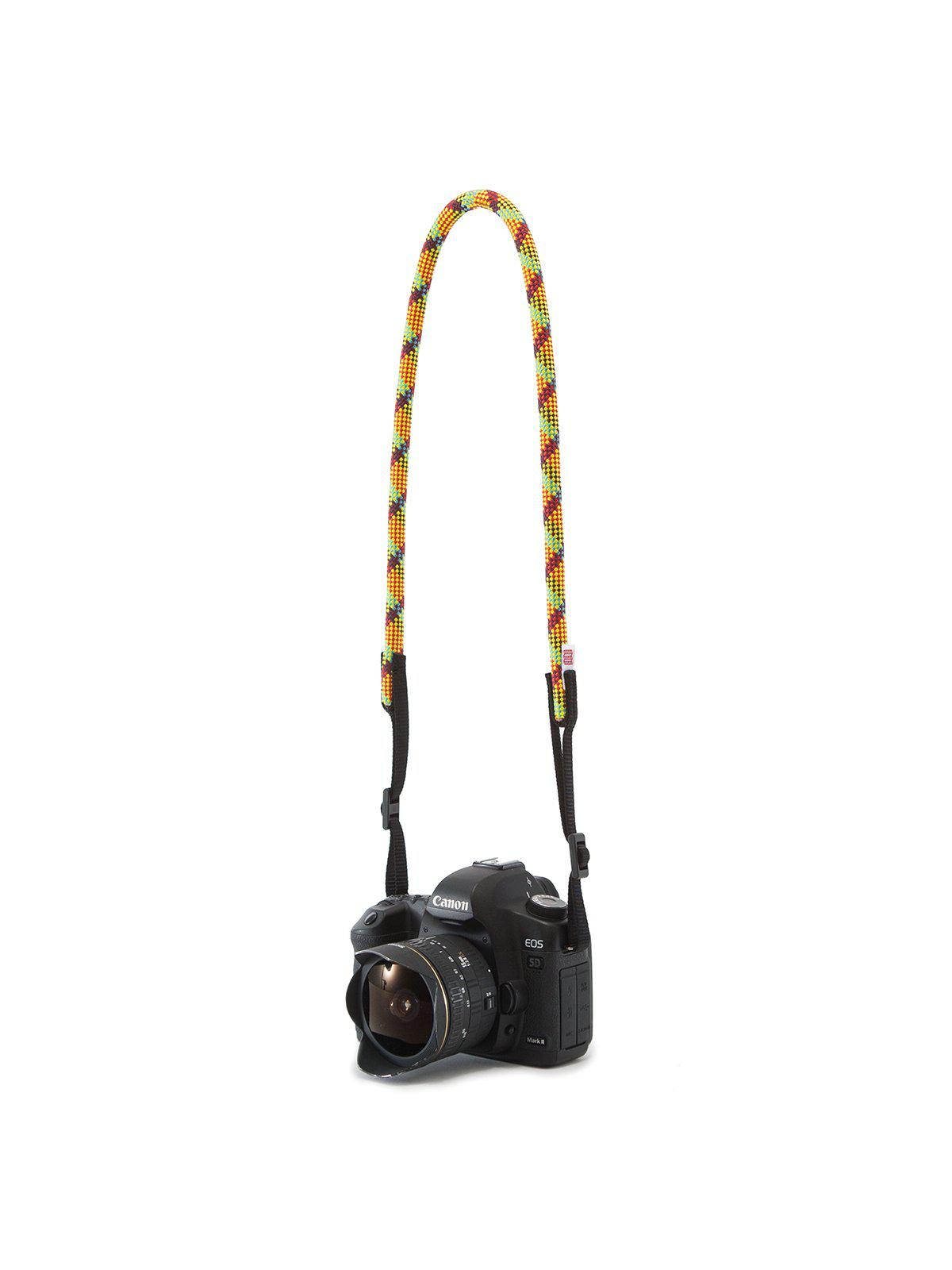 Topo Designs Camera Strap Black White
