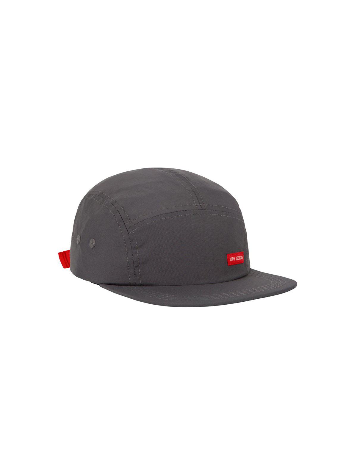 Topo Designs Nylon Camp Hat Charcoal