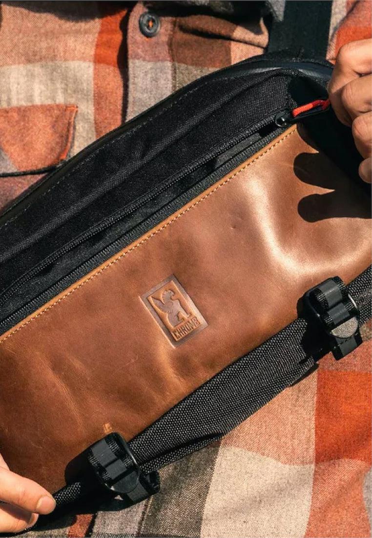 Chrome Industries Kadet Sling Leather Green