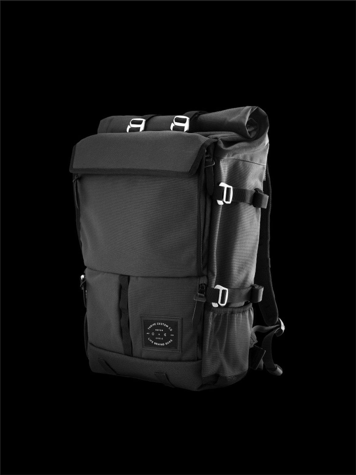 Life Behind Bars The Peloton Rolltop Backpack 30-42L Asphalt - MORE by Morello Indonesia