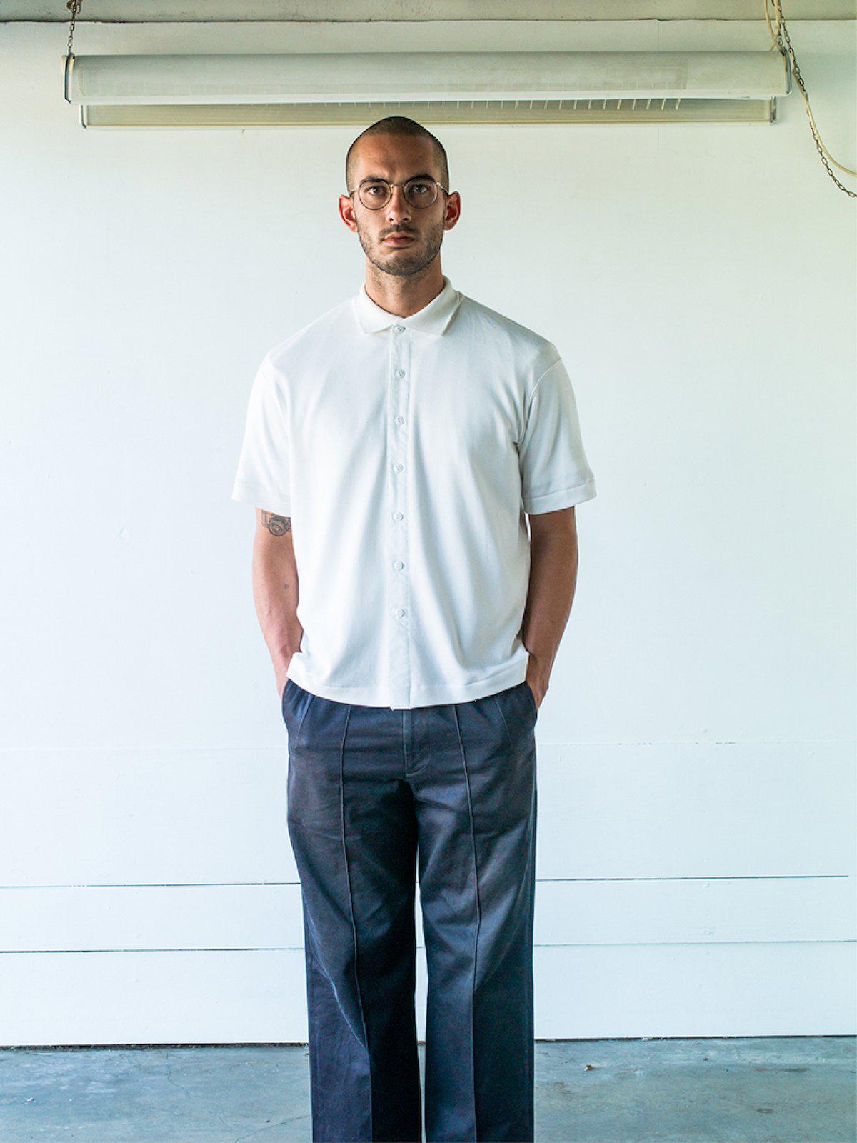 Lady White Co. Placket Polo White - MORE by Morello Indonesia