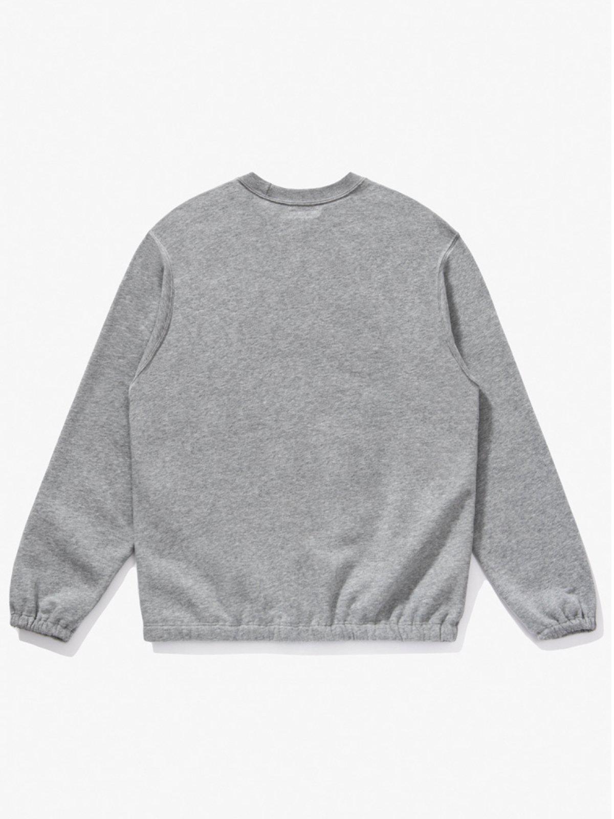 Lady White Co. Sport Crewneck Heather Grey - MORE by Morello Indonesia