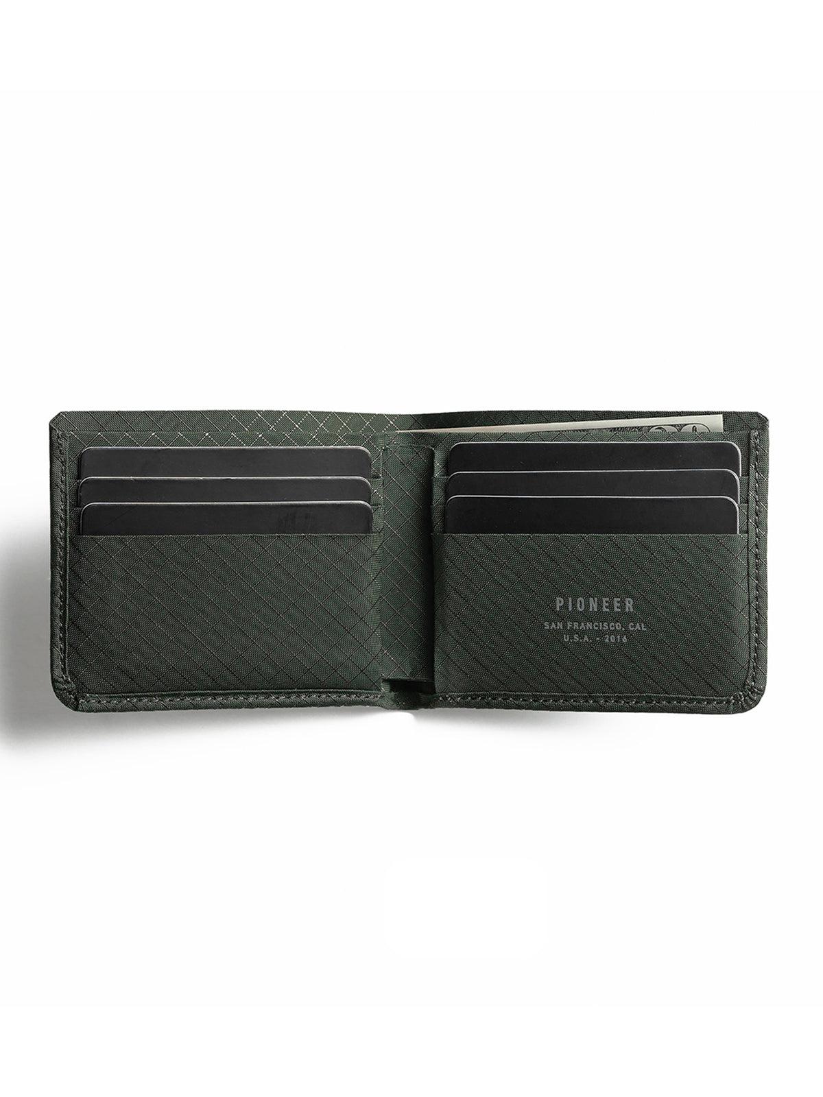 Pioneer Division Billfold Wallet 10XD Ripstop Forest RFID