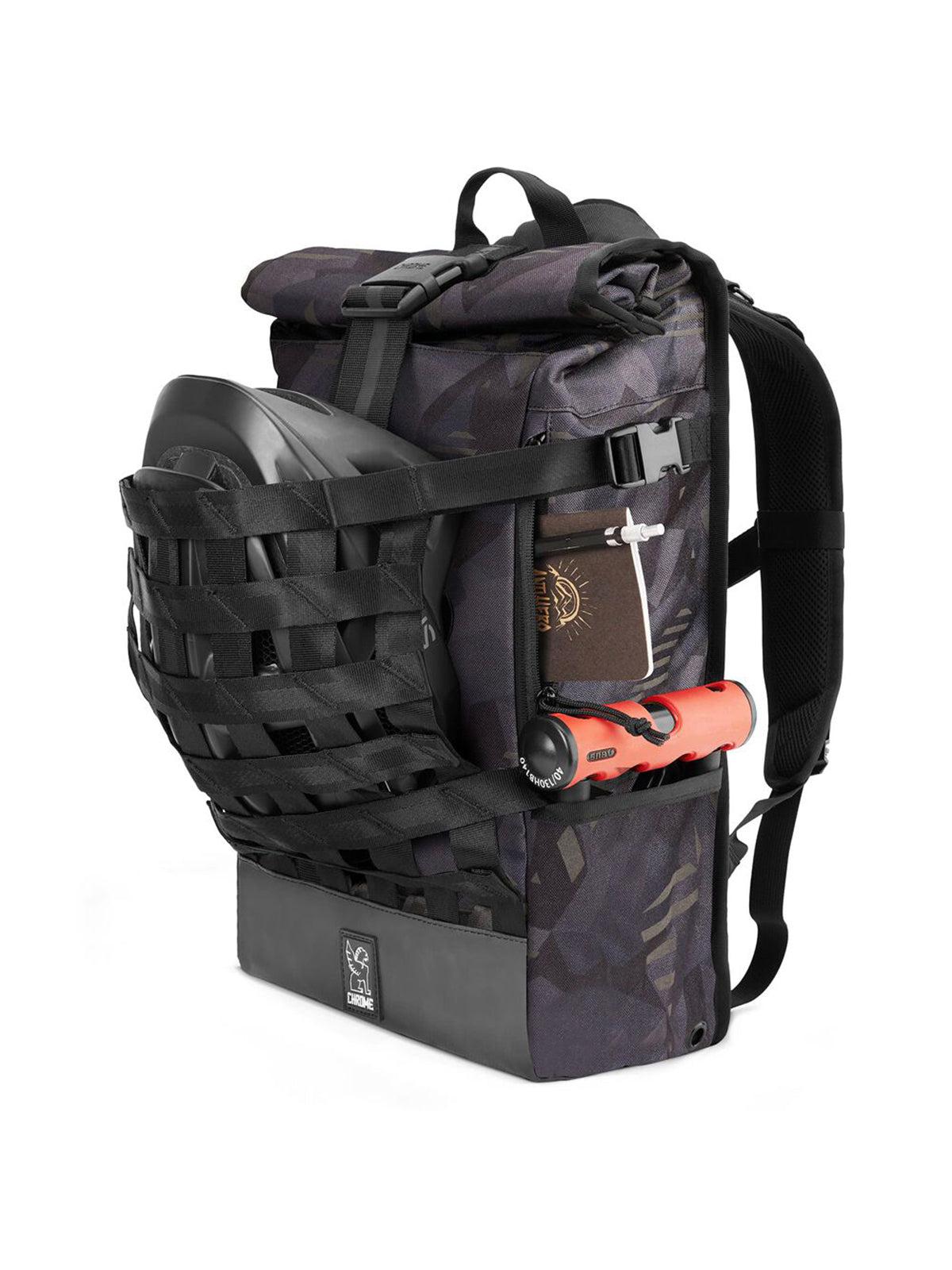 Chrome Industries Barrage Cargo Backpack Swedish Camo - MORE