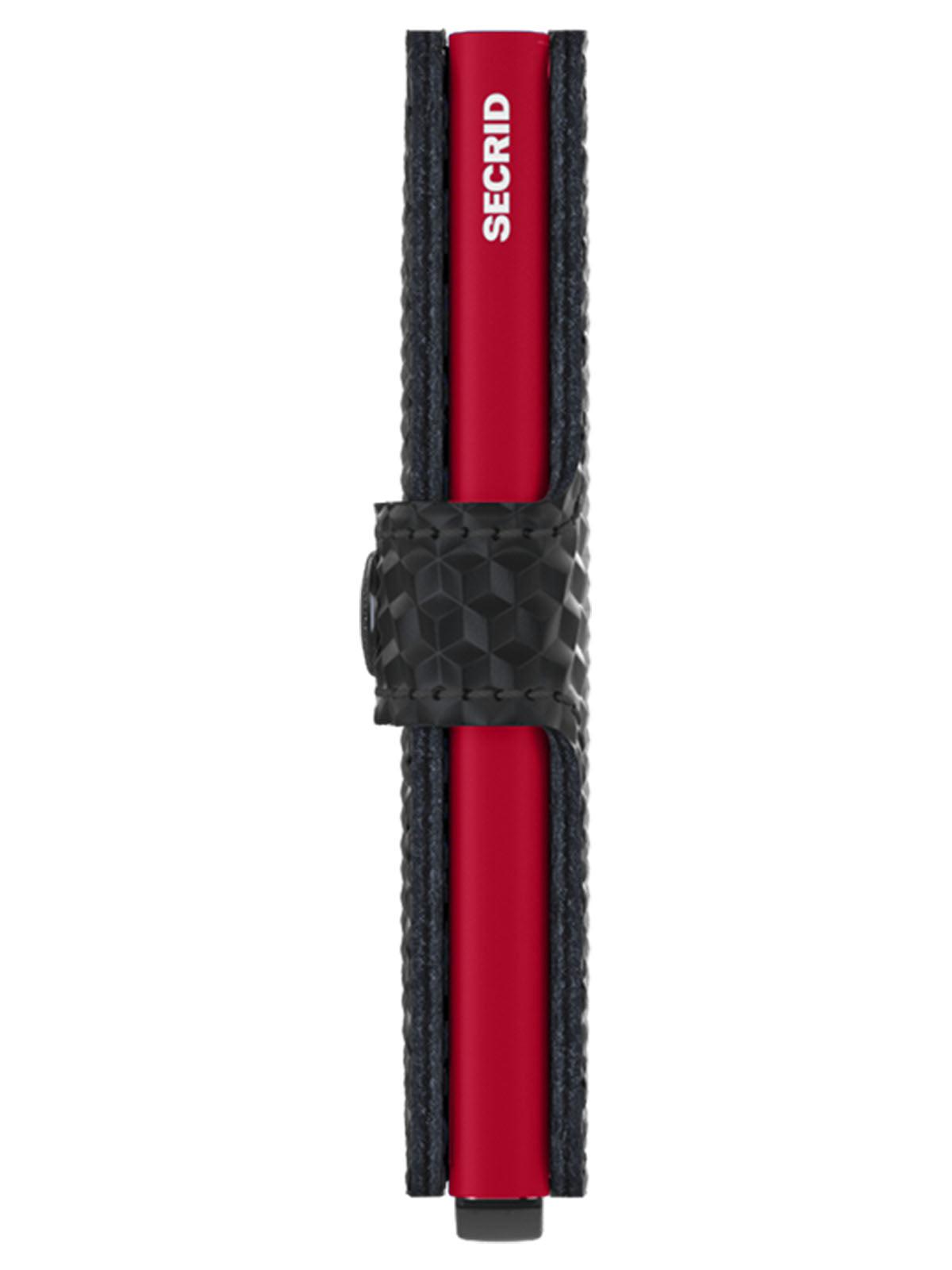 Secrid Miniwallet Cubic Black Red