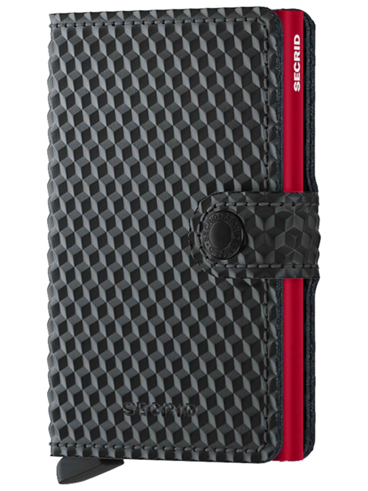 Secrid Miniwallet Cubic Black Red