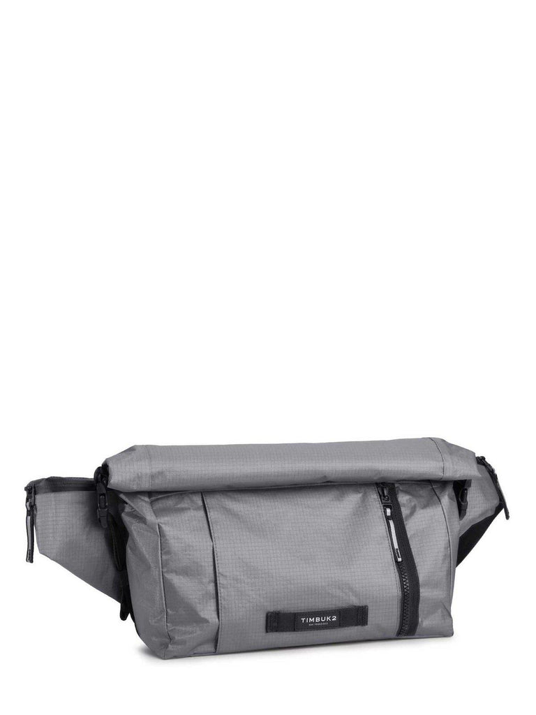https www.timbuk2.com products 2232-mission-sling-bag Timbuk2 Mission Sling Bag Graphite 10L Plastic Fish Hook - 6L of essentials Color:Red White Tail Custom Leather Bags