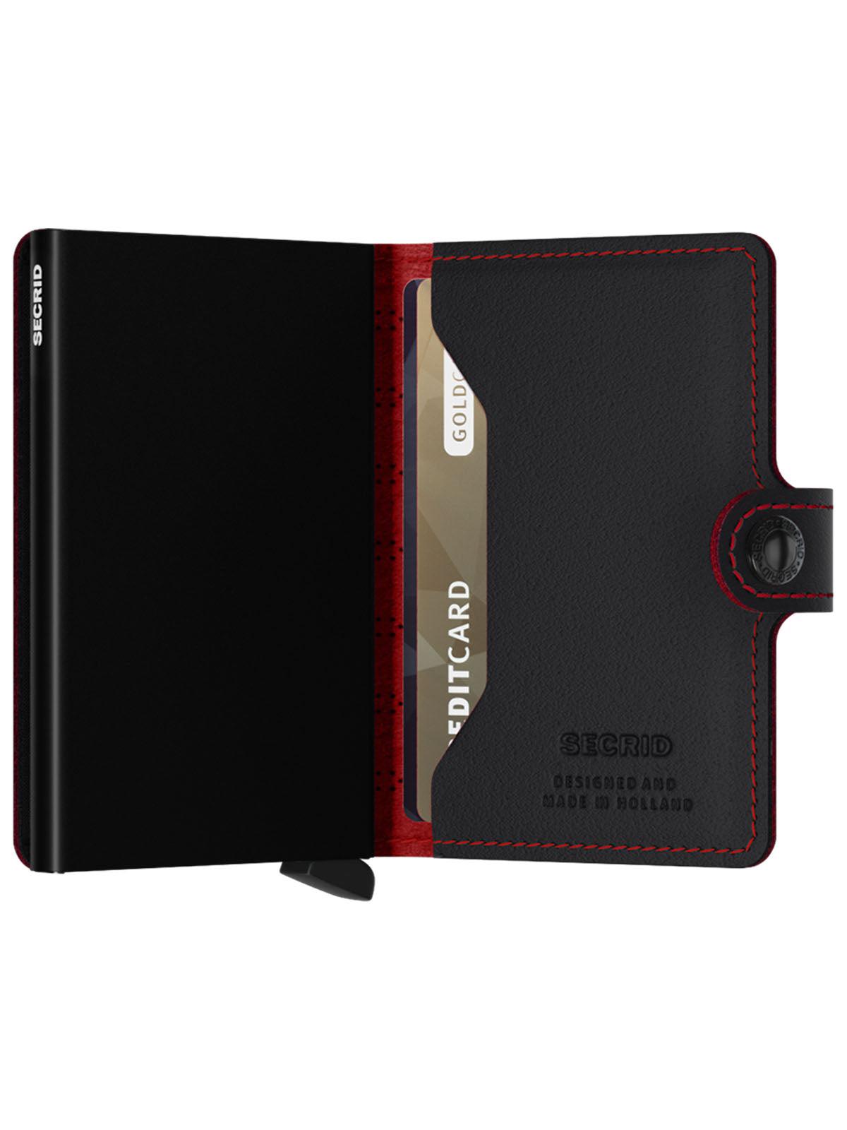 Secrid Miniwallet Fuel Black Red