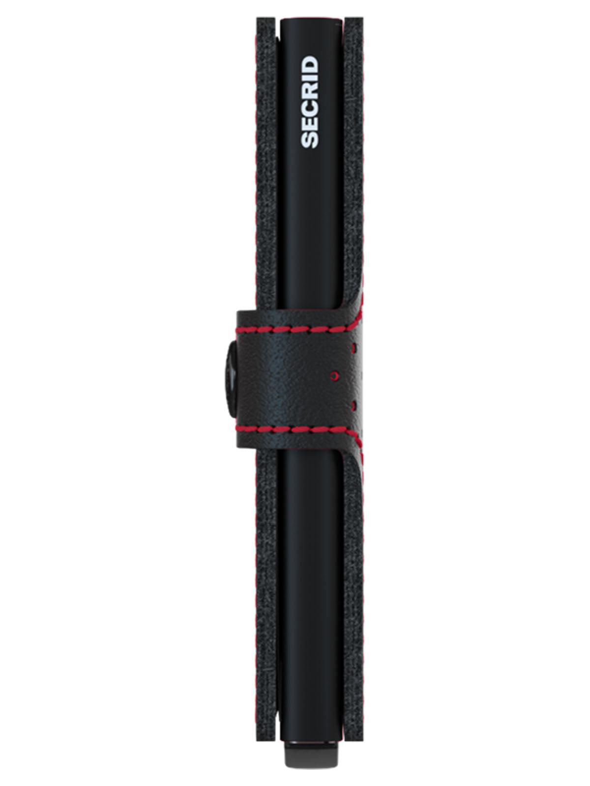 Secrid Miniwallet Perforated Black Red