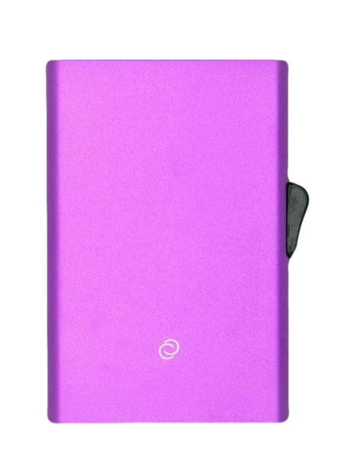 C-Secure Aluminium RFID Cardholder Purple