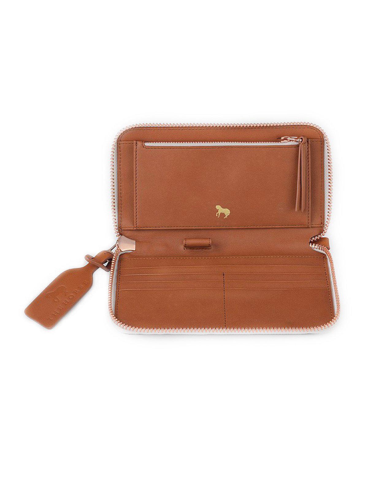 The Horse Block Wallet Grey - MORE by Morello Indonesia