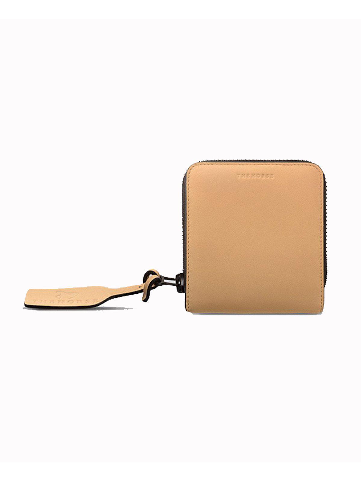 The Horse Mini Block Wallet Taupe - MORE by Morello Indonesia