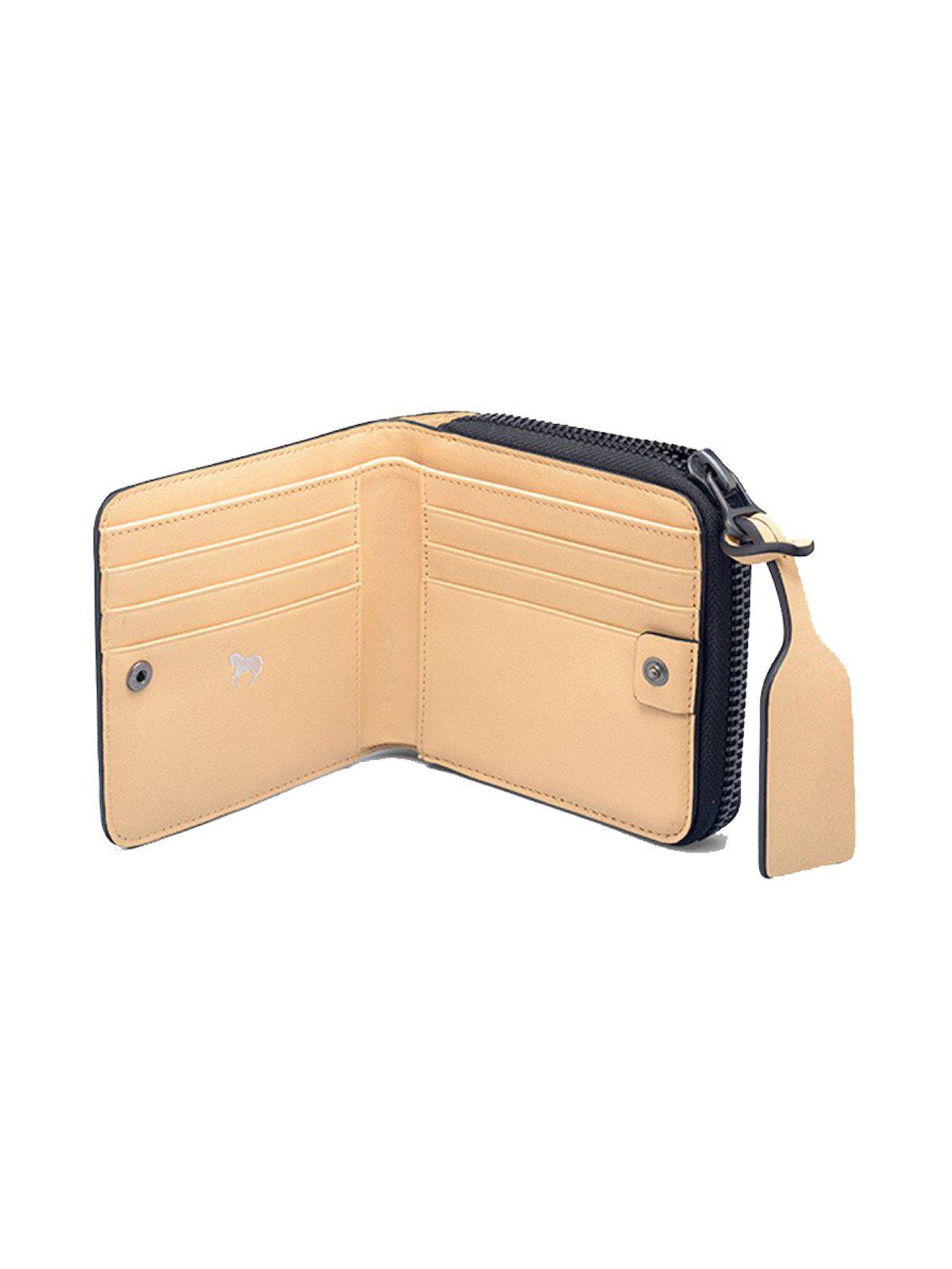The Horse Mini Block Wallet Taupe - MORE by Morello Indonesia