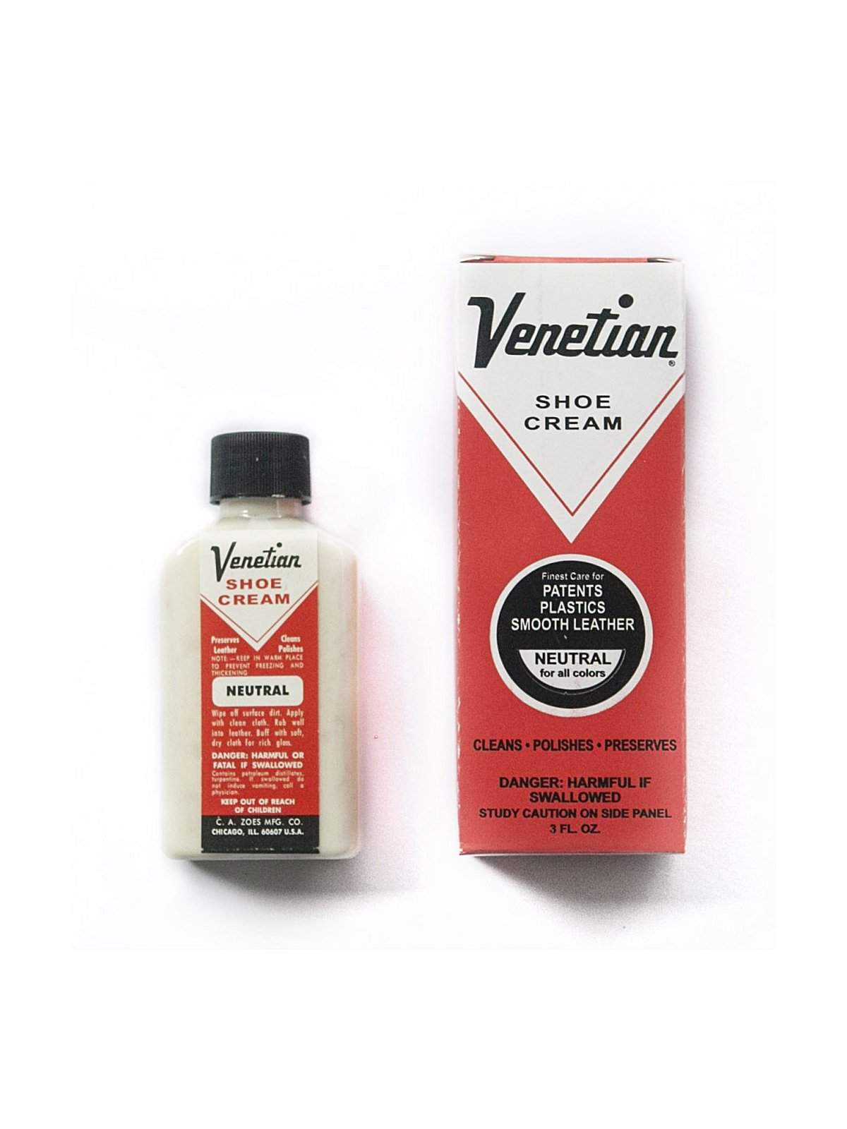 Venetian Shoe Cream - Neutral (All Colours) 3oz - MORE by Morello Indonesia