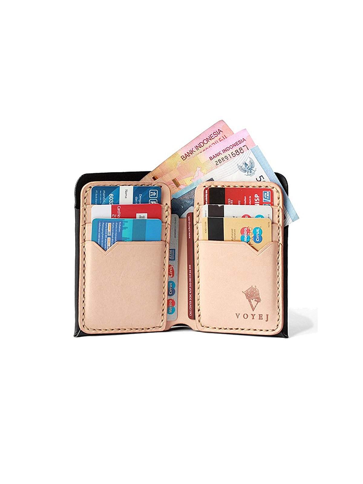 Voyej Discovery III Black Medium Wallet - MORE by Morello Indonesia
