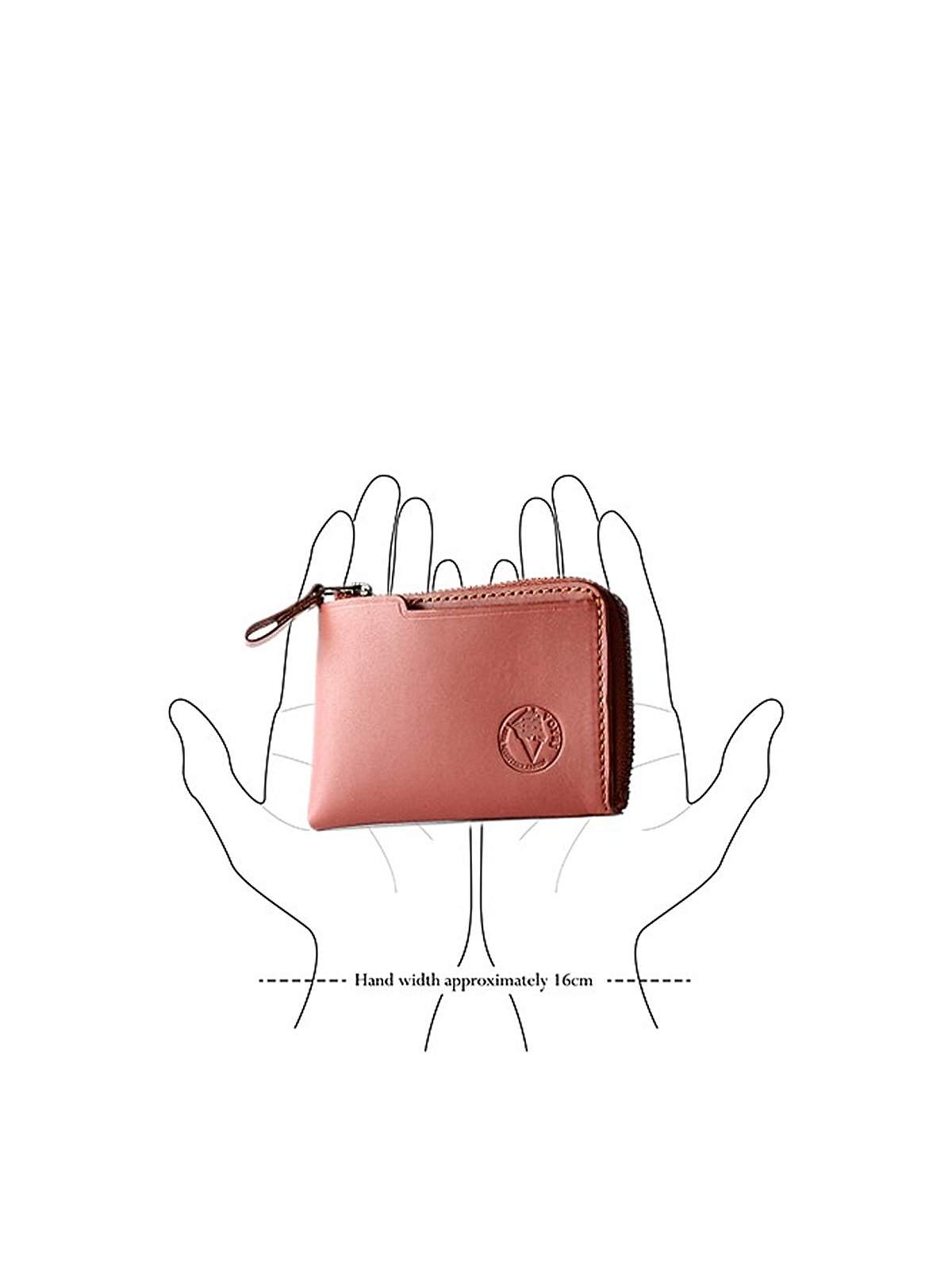 Voyej Vasa VI Light Brown Card Case - MORE by Morello Indonesia