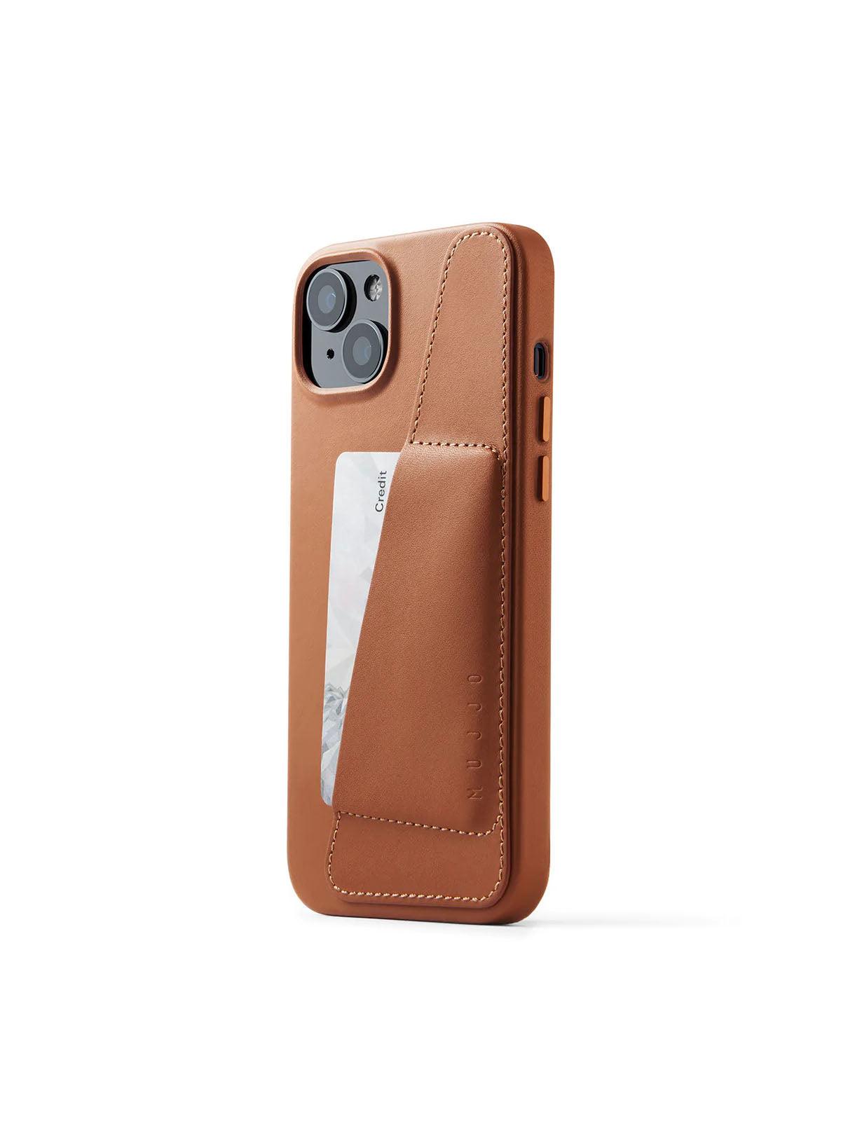 Mujjo Full Leather Wallet Case for iPhone 14 Plus