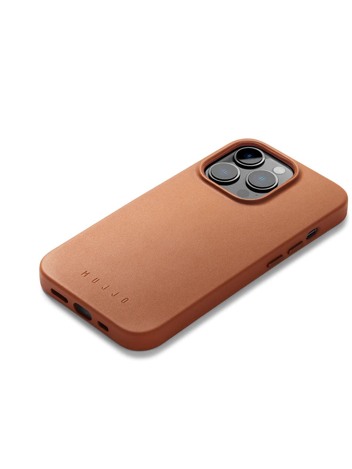 Mujjo Full Leather Case for iPhone 14 Pro