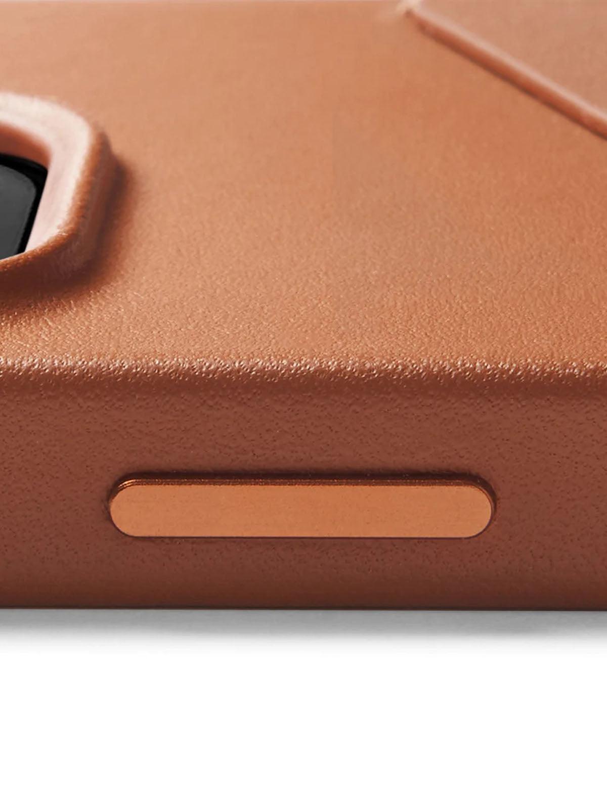 Mujjo Full Leather Wallet Case for iPhone 14