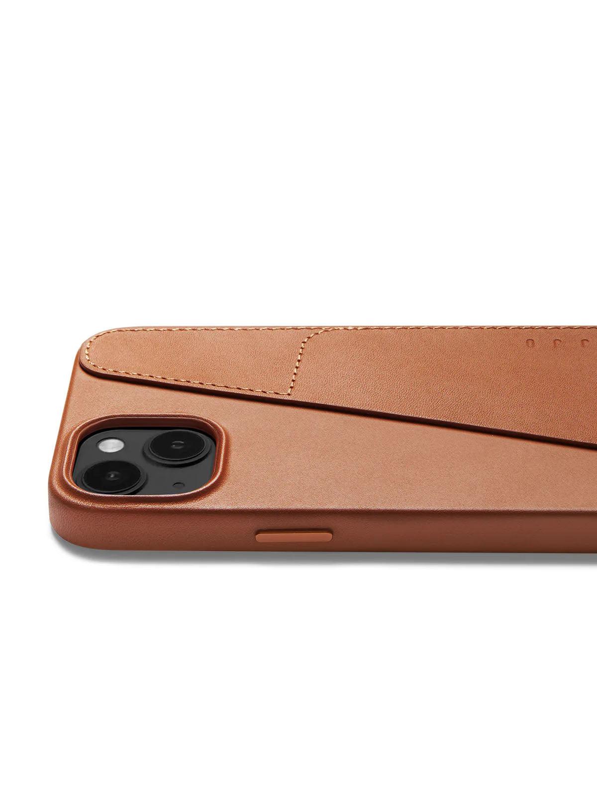 Mujjo Full Leather Wallet Case for iPhone 14 Plus