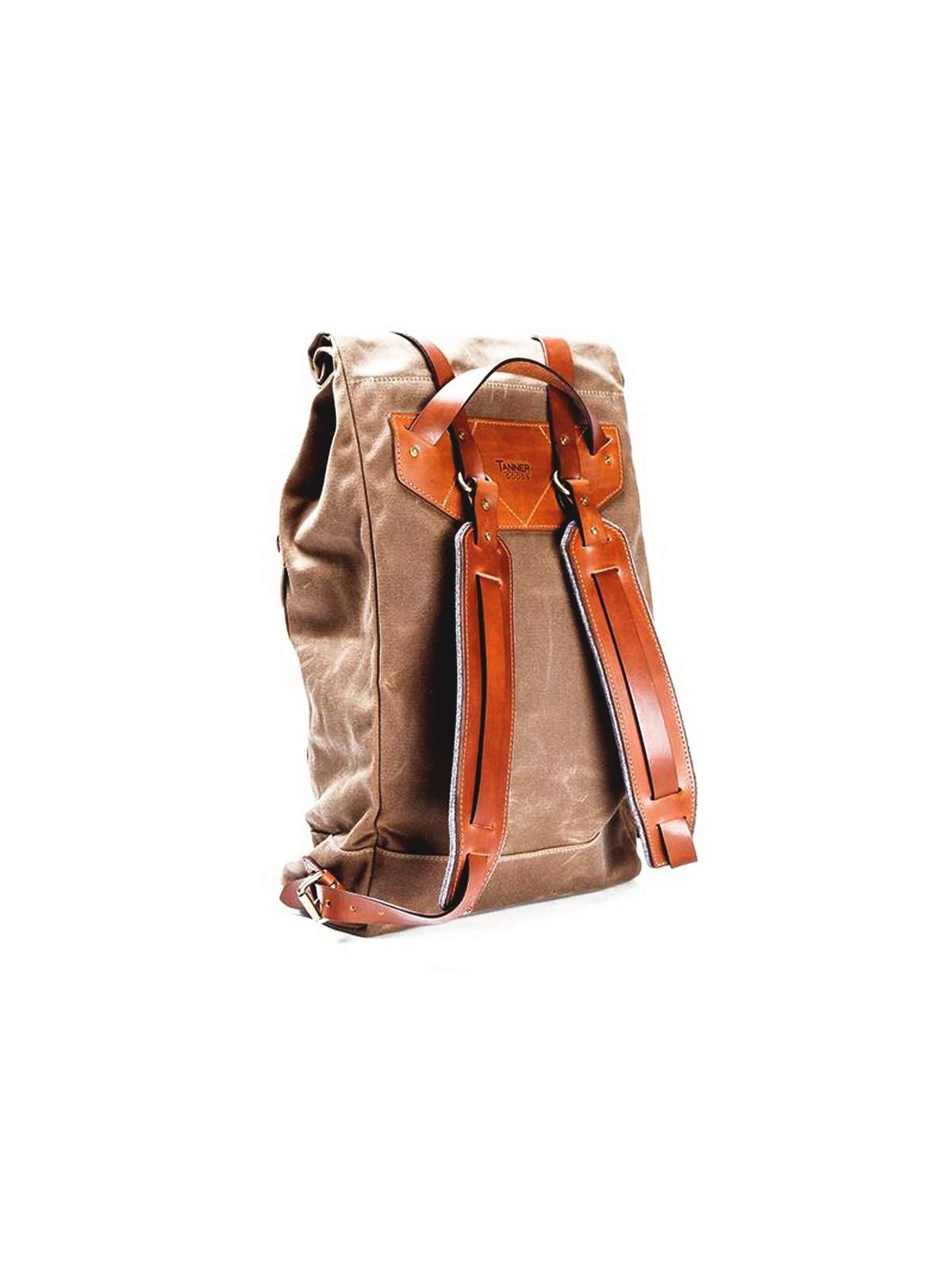 Tanner Goods Wilderness Rucksack Waxed Field Tan - MORE by Morello Indonesia
