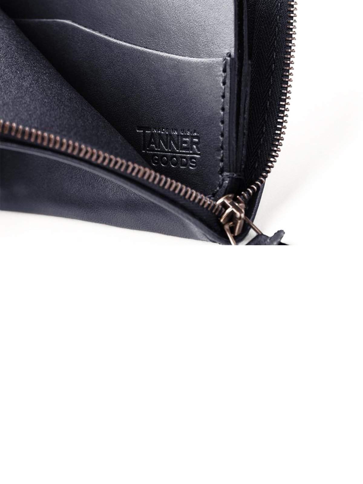 Tanner Goods Universal Zip Wallet Black - MORE by Morello Indonesia