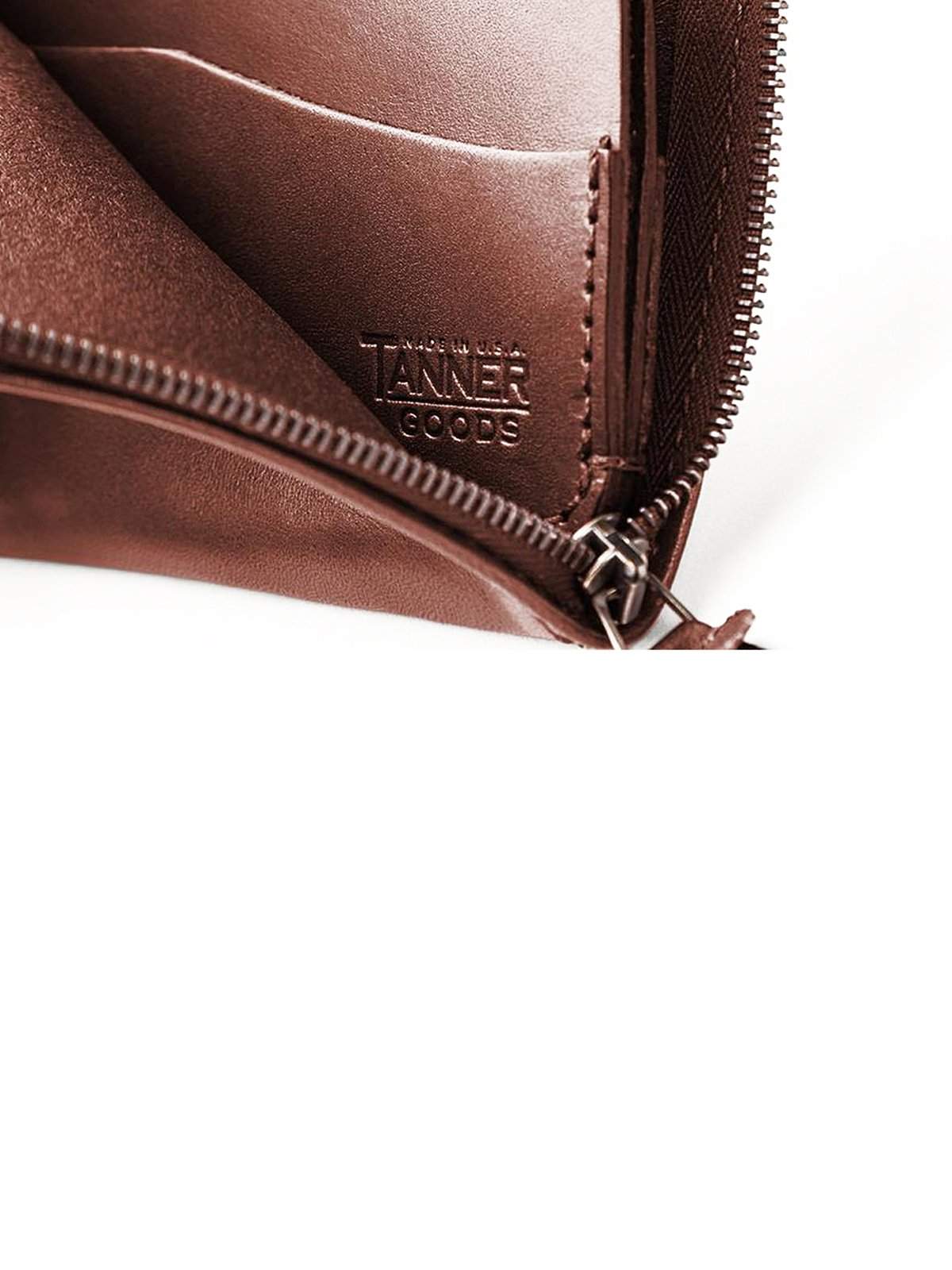 Tanner Goods Universal Zip Wallet Cognac - MORE by Morello Indonesia