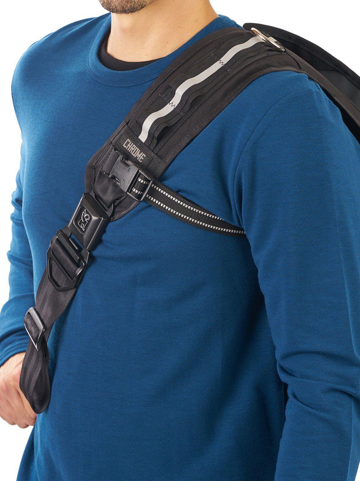 Chrome Industries Mini Metro Messenger Bag Navy Blue Tonal