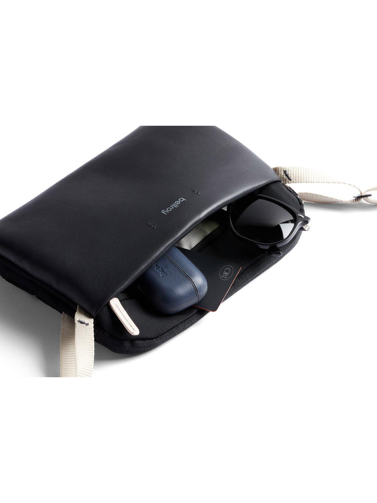 Bellroy City Pouch Plus Premium Edition Black Sand
