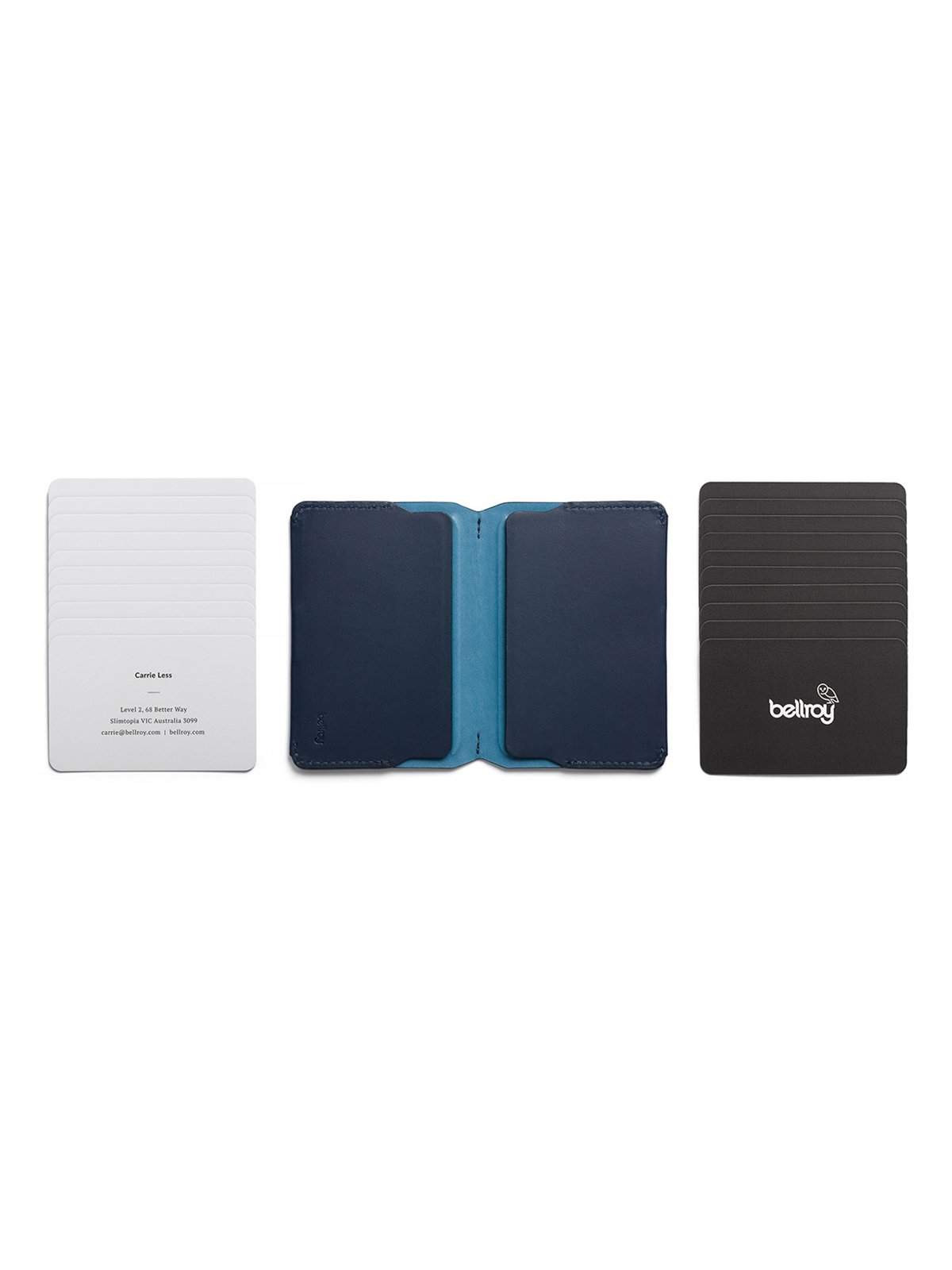 Bellroy Card Holder Bluesteel - MORE by Morello Indonesia