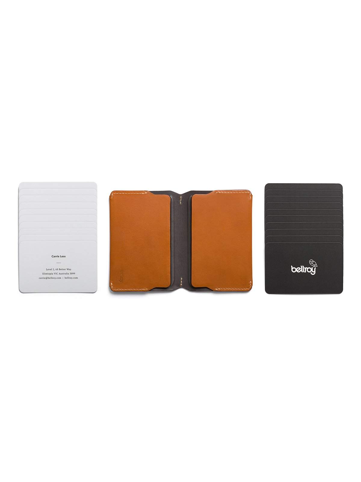 Bellroy Card Holder Caramel - MORE by Morello Indonesia