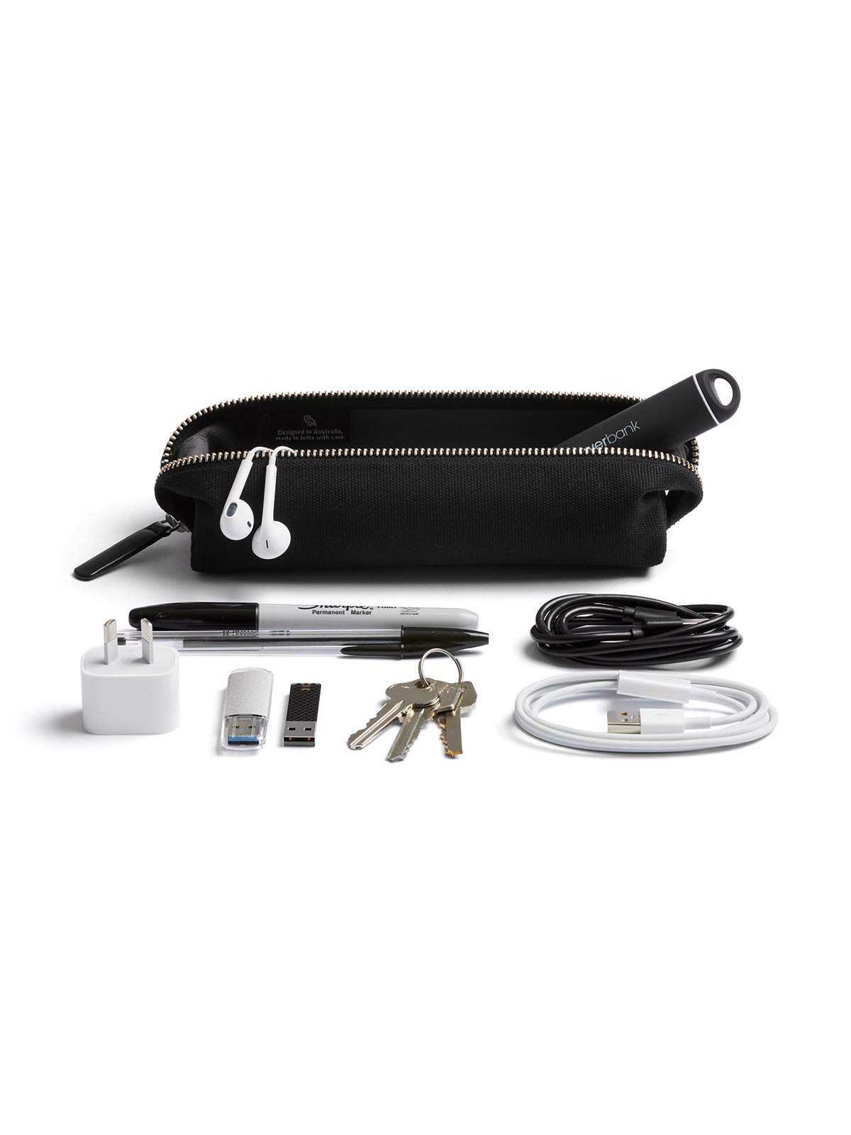 Bellroy Pencil Case Black - MORE by Morello Indonesia