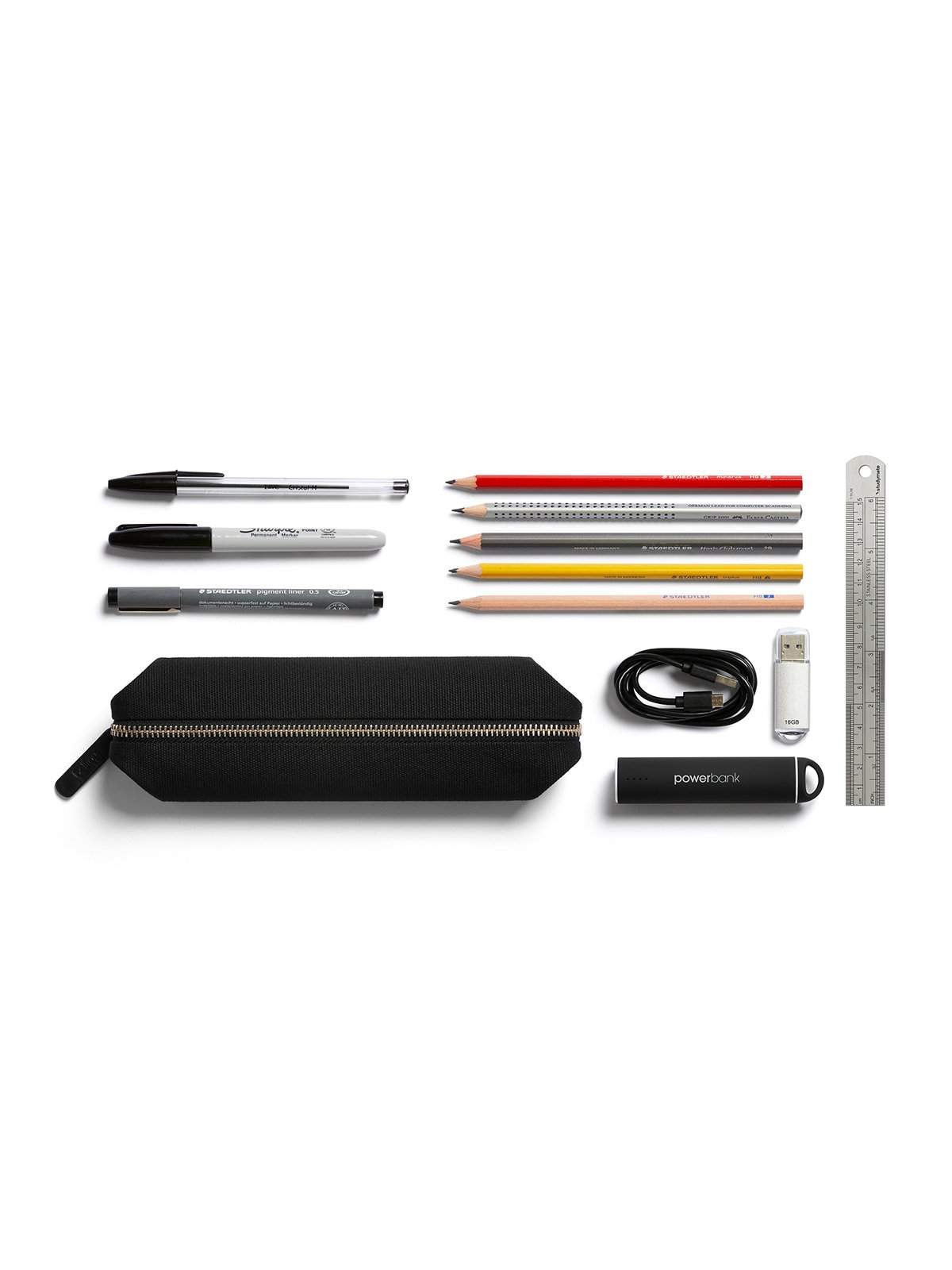 Bellroy Pencil Case Black - MORE by Morello Indonesia