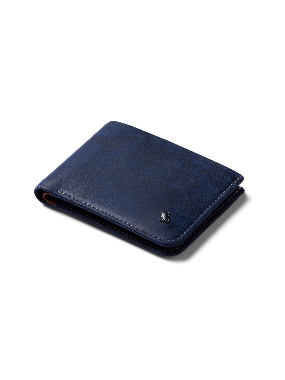 bellroy coin fold hi wallet Bellroy Hide and Seek Wallet Ocean RFID