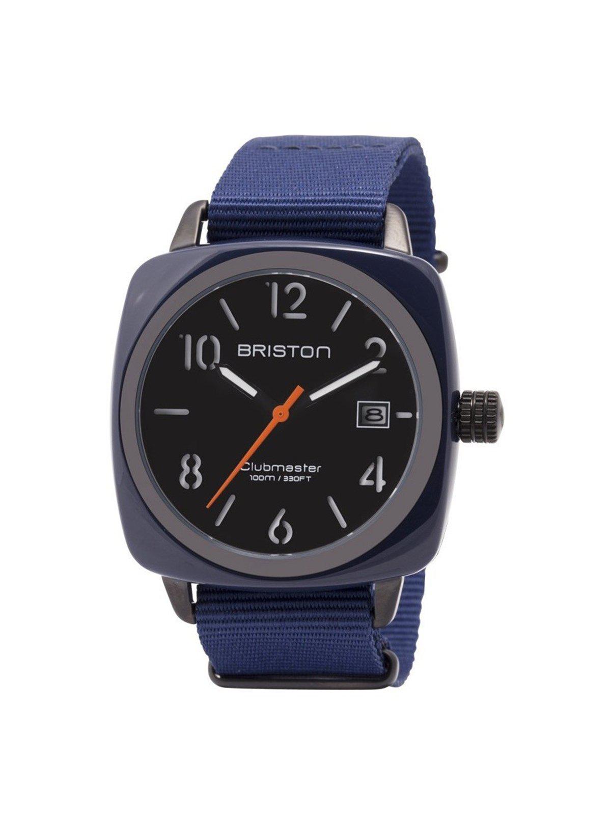 Briston Clubmaster Classic Acetate HMS Navy Military PVD 40mm - MORE by Morello Indonesia
