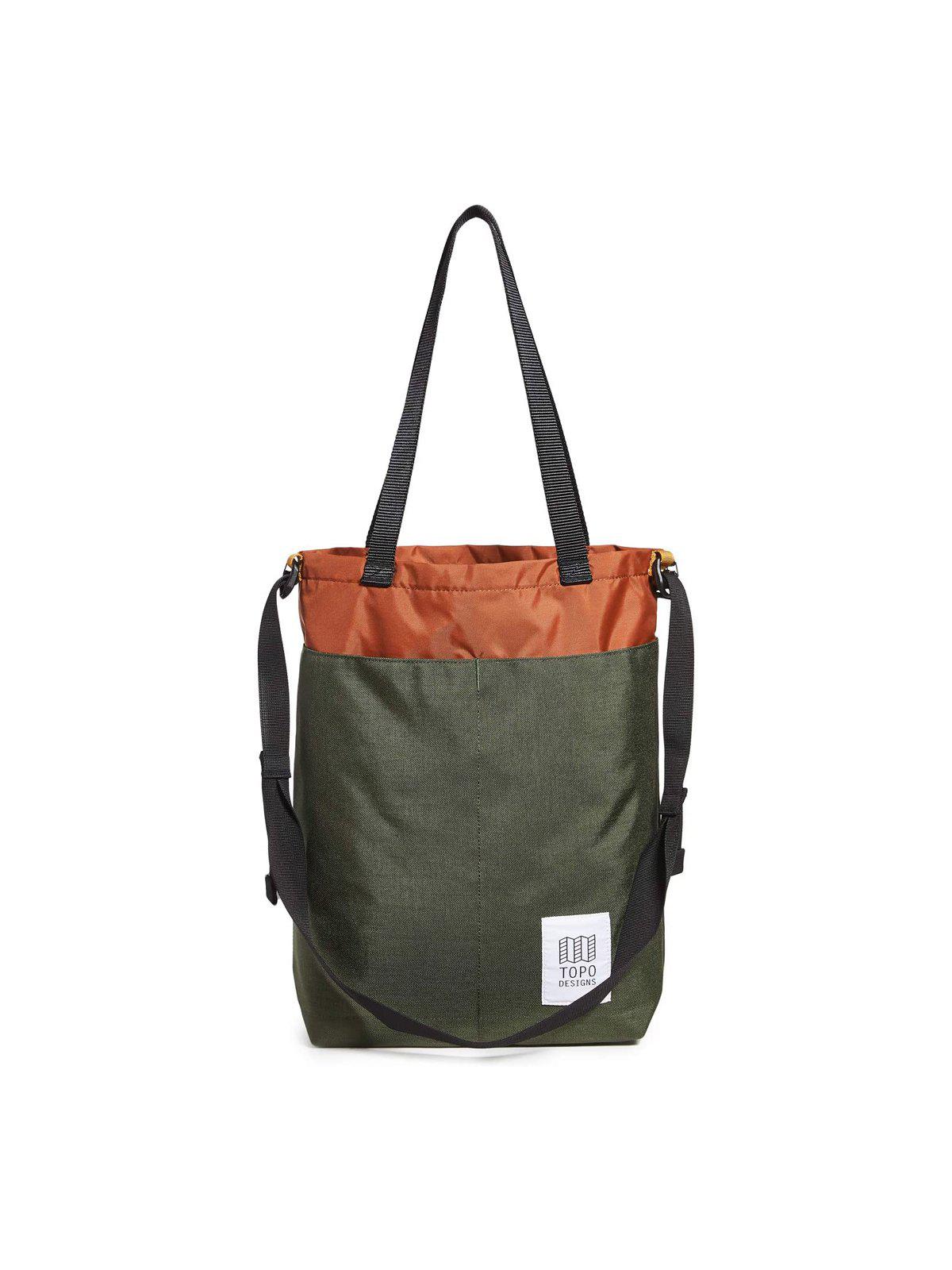 Topo Designs Cinch Tote Olive Clay