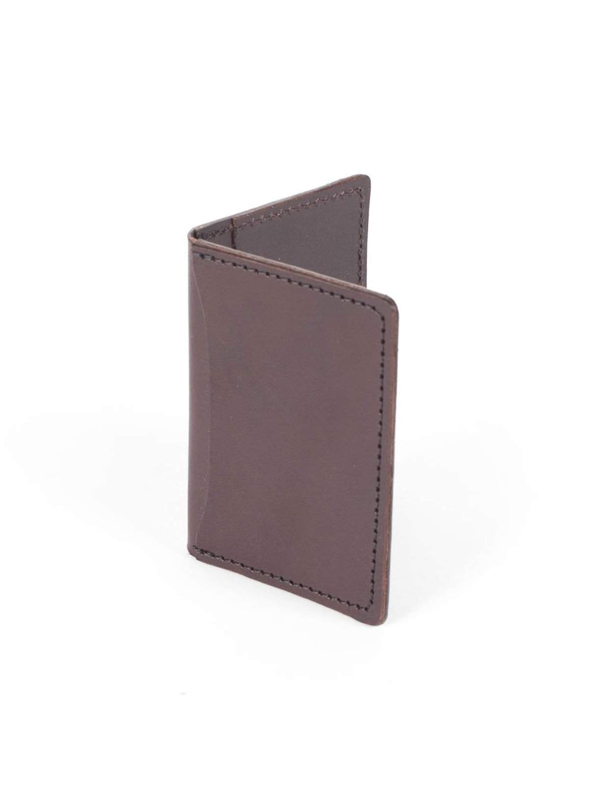 Wood&Faulk Front Pocket Brown Chromexcel Wallet - MORE by Morello Indonesia