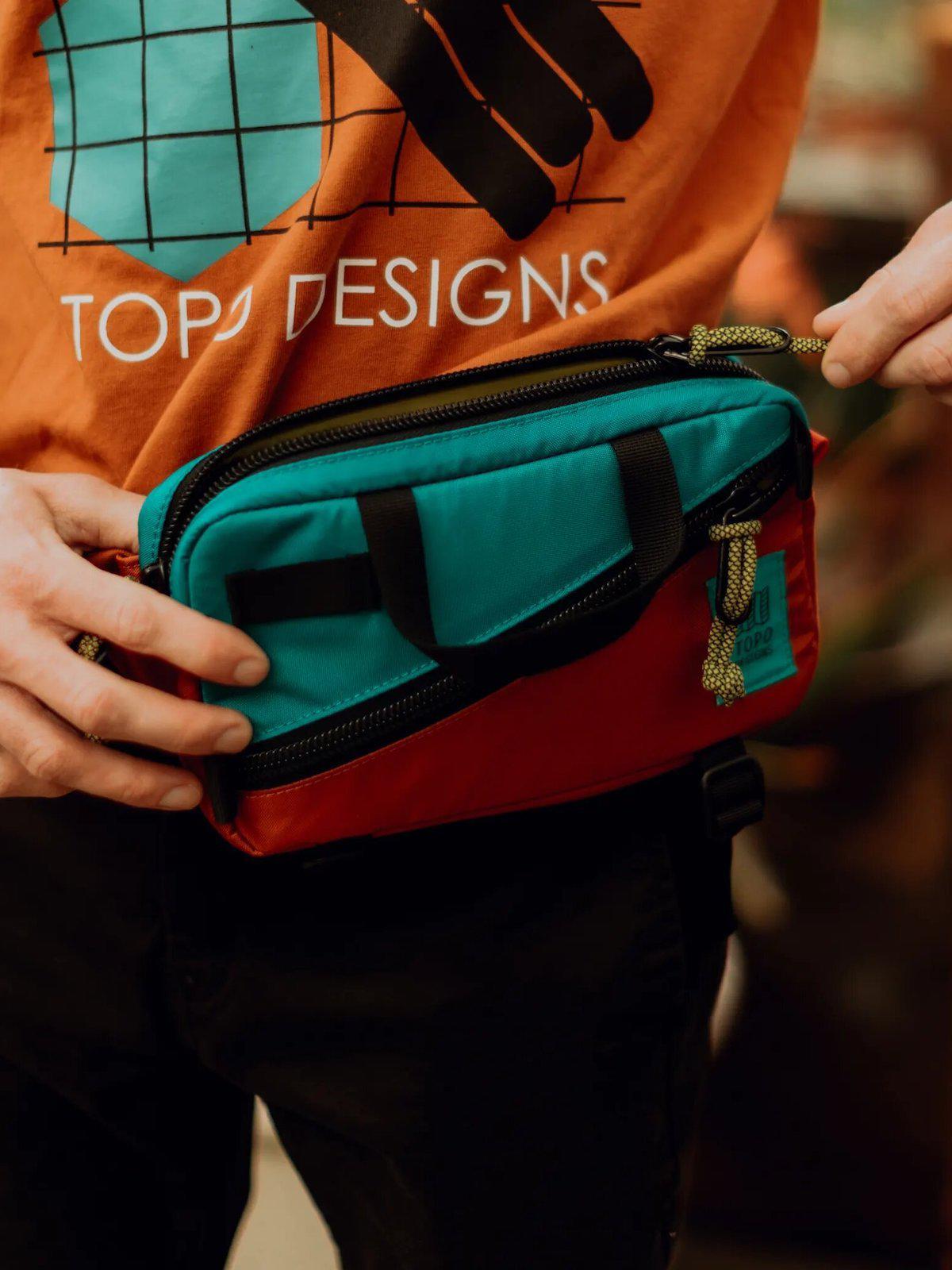 Topo Designs Mini Quick Pack Clay Turquoise