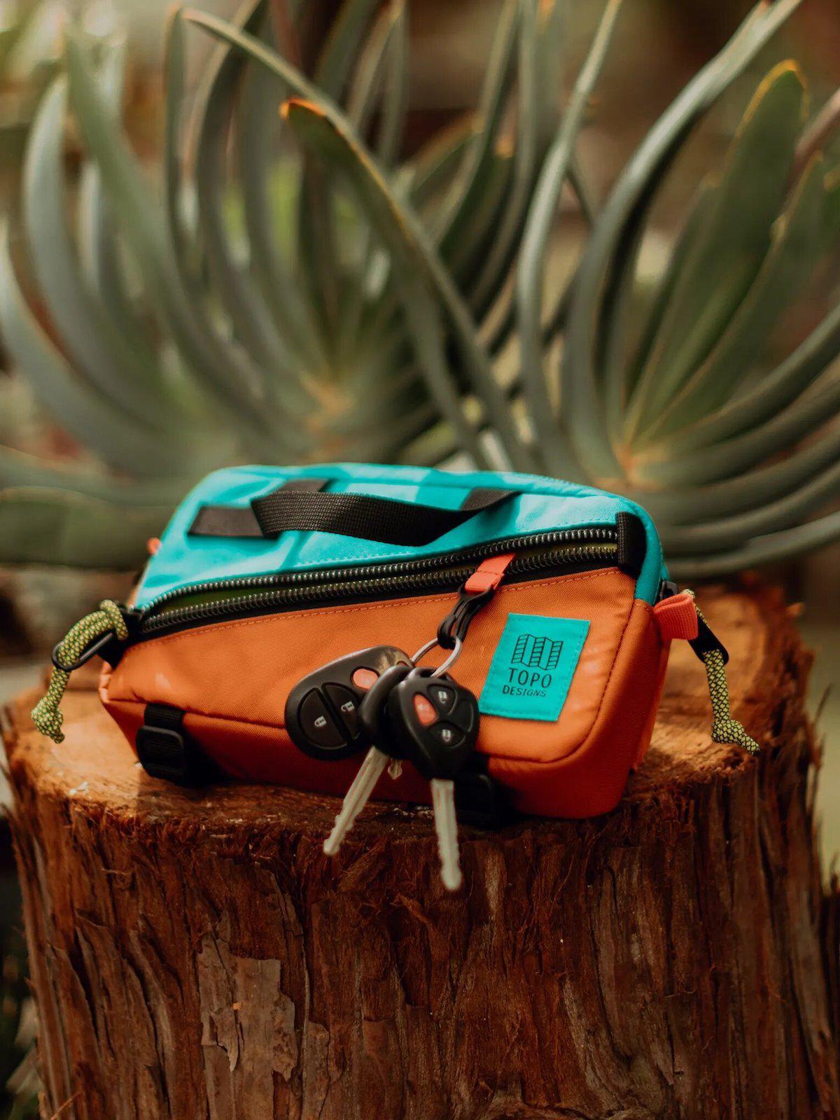 Topo Designs Mini Quick Pack Clay Turquoise