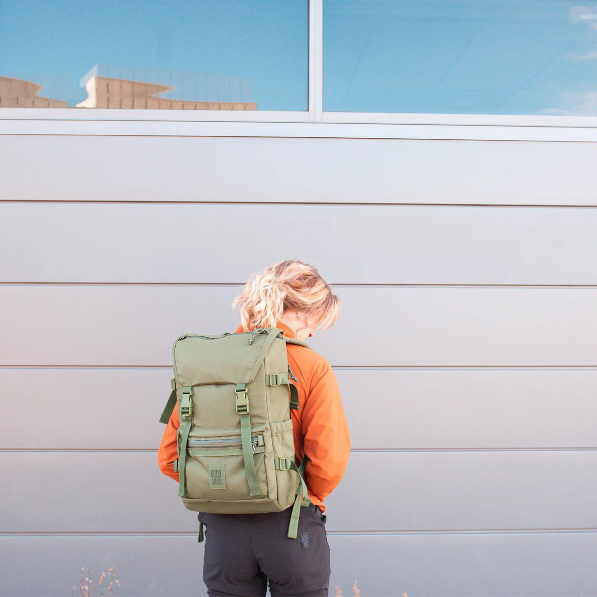 Topo Designs Rover Pack Tech Black