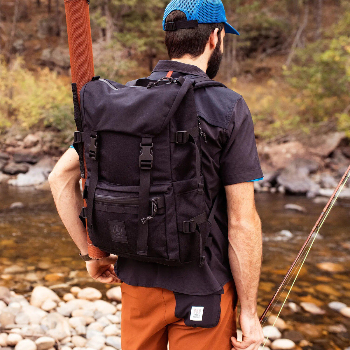 Topo Designs Rover Pack Tech Navy