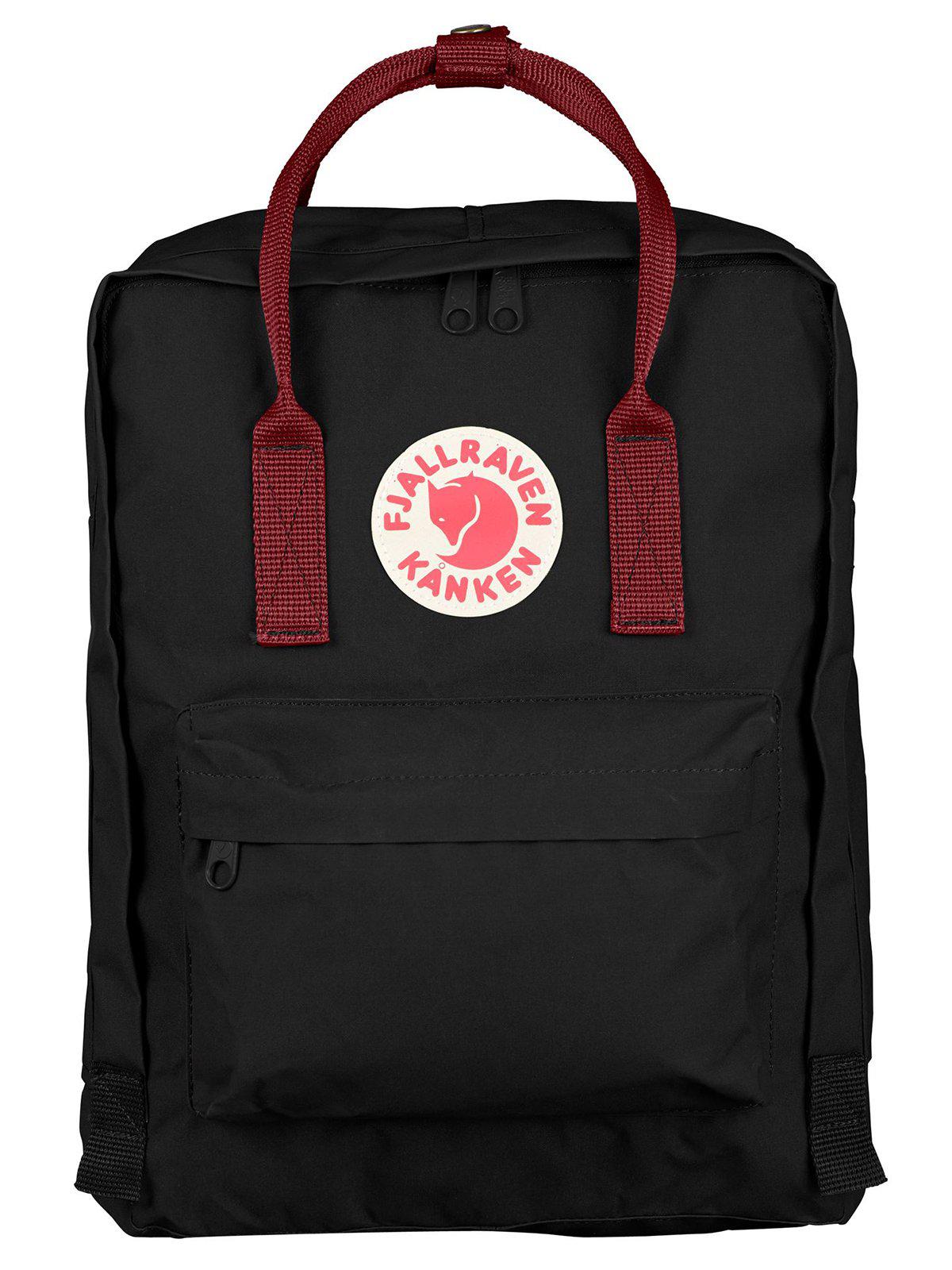 Fjallraven Kanken Classic Backpack Black Ox Red - MORE by Morello Indonesia