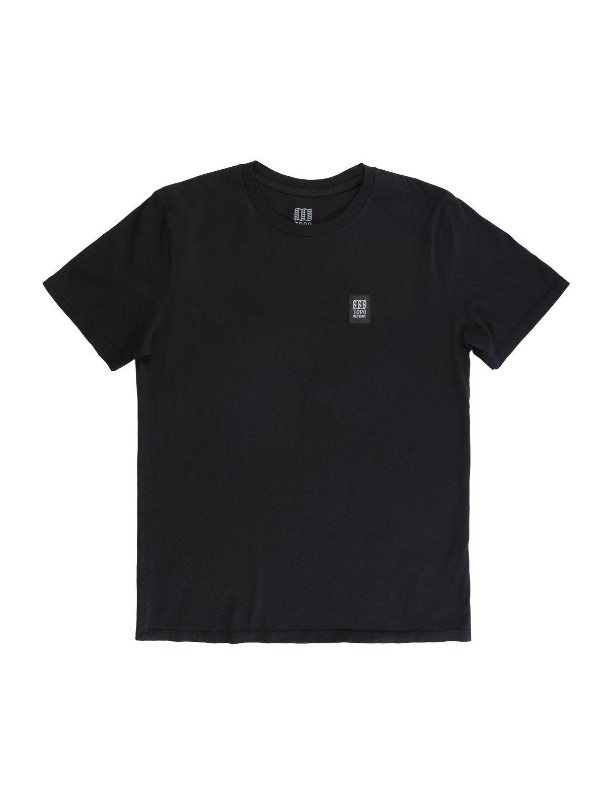 Topo Designs Label Tee Black