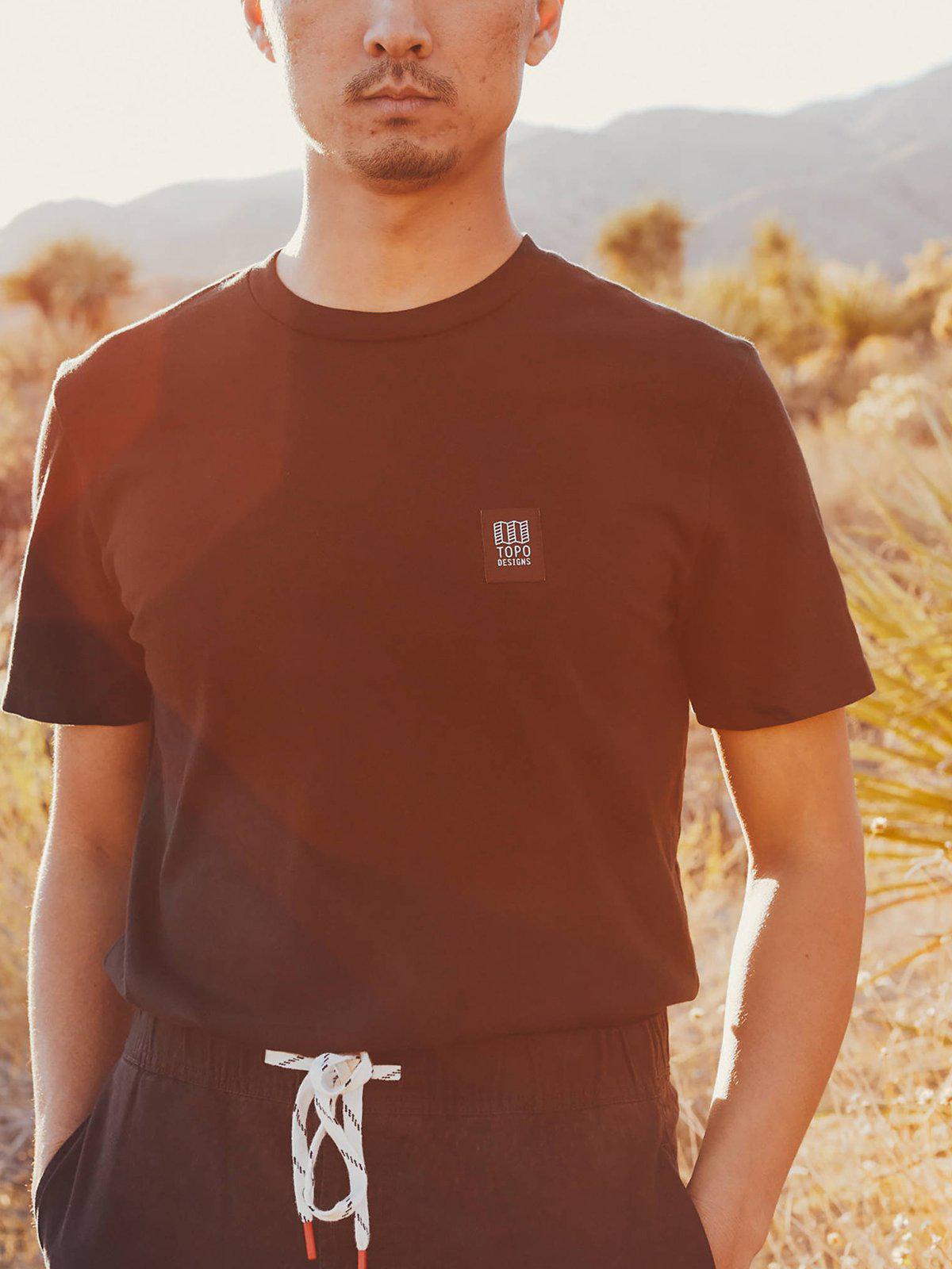 Topo Designs Label Tee Natural