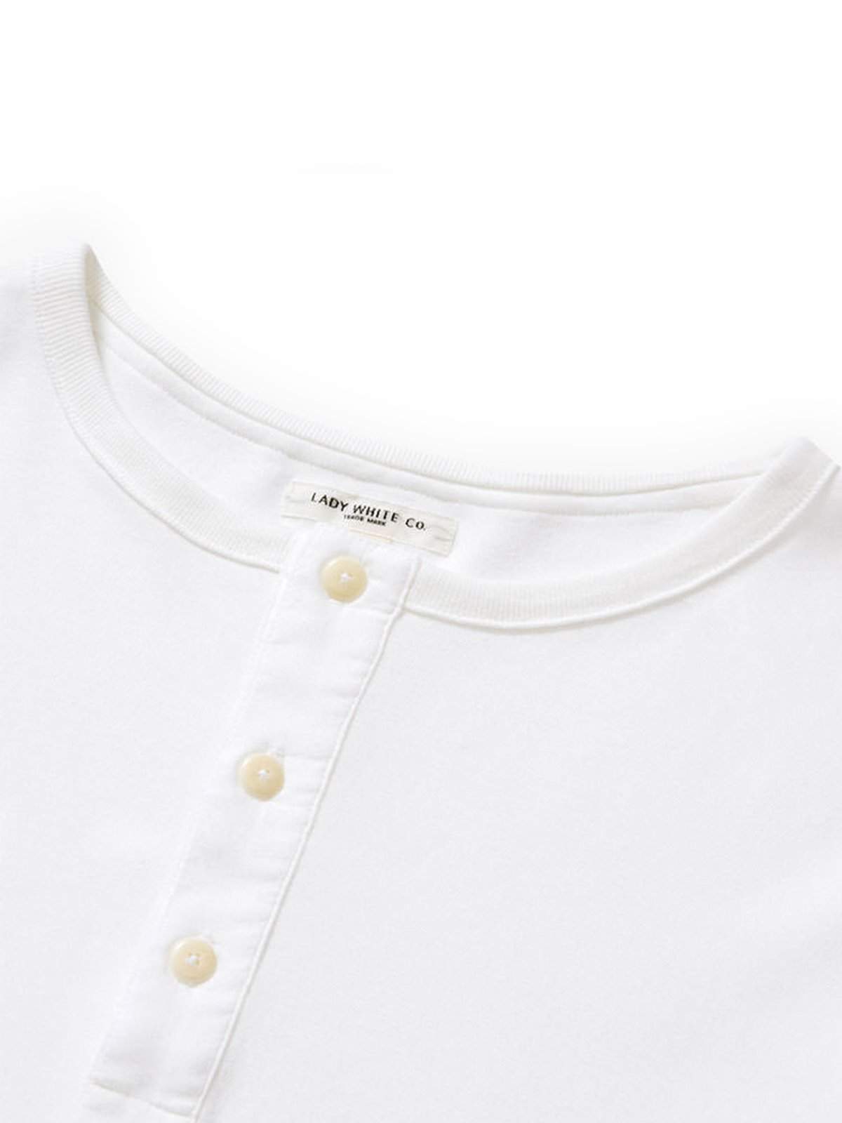 Lady White Co. Henley White - MORE by Morello Indonesia