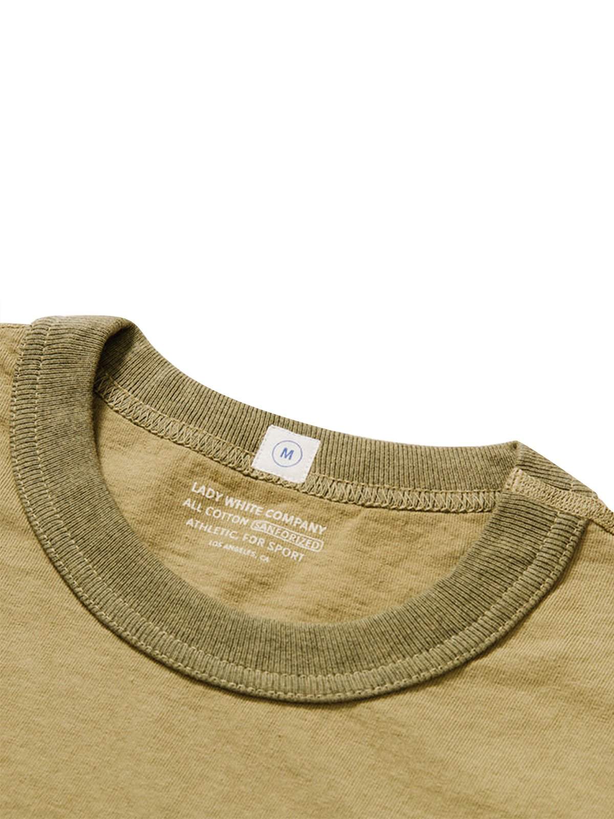 Lady White Co. Gym Tee Khaki Fog - MORE by Morello Indonesia