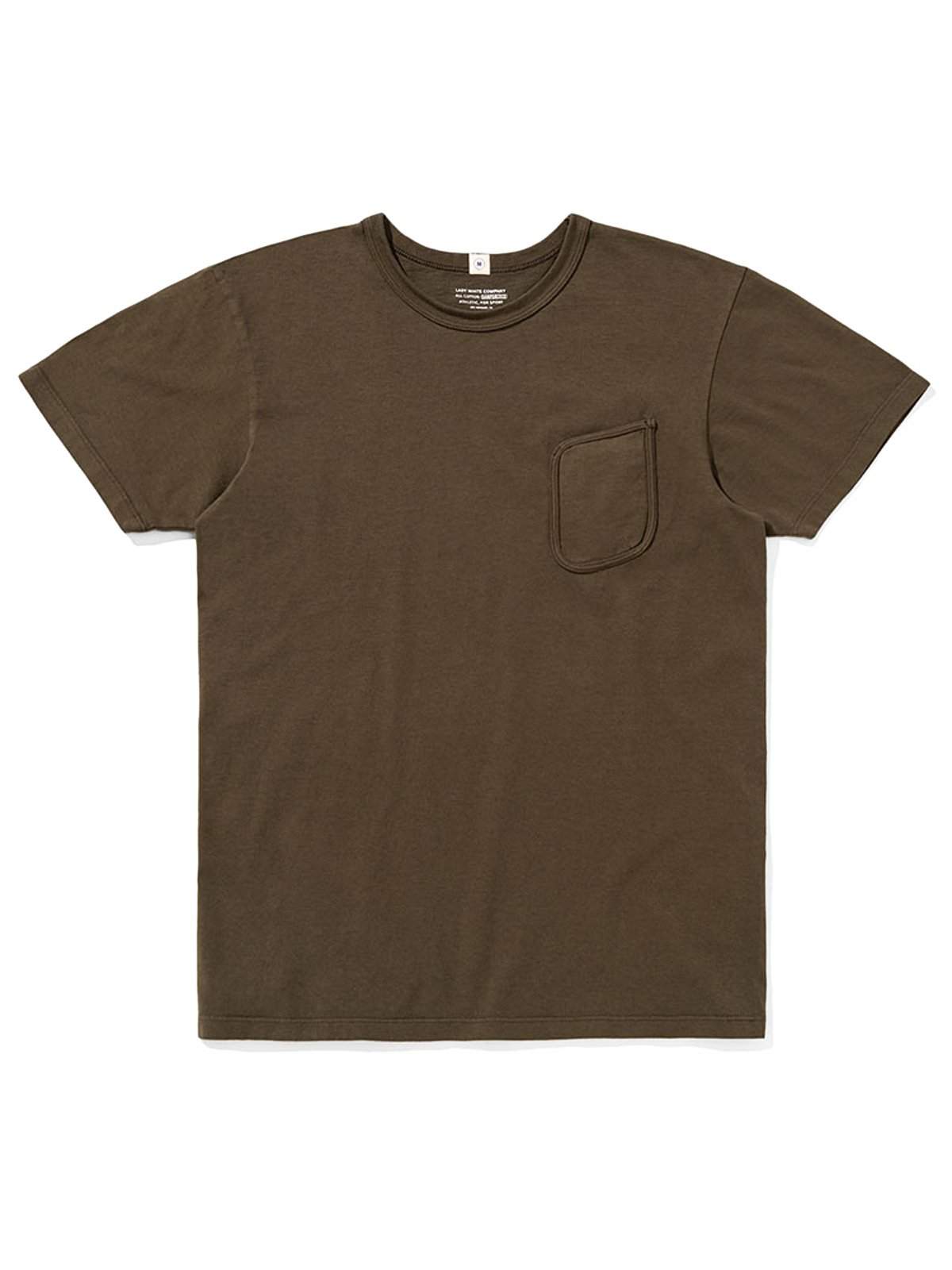 Lady White Co. Clark Pocket Tee Olive - MORE by Morello Indonesia