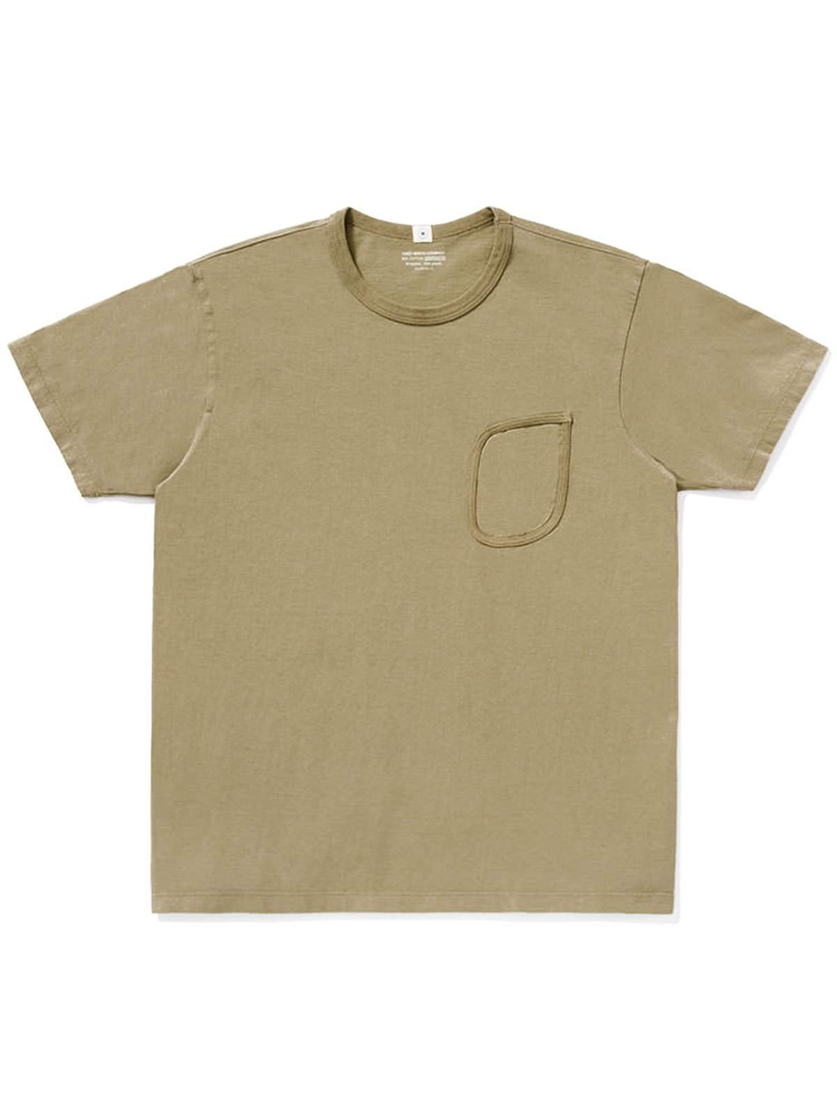 Lady White Co. Clark Pocket Tee Khaki Fog - MORE by Morello Indonesia