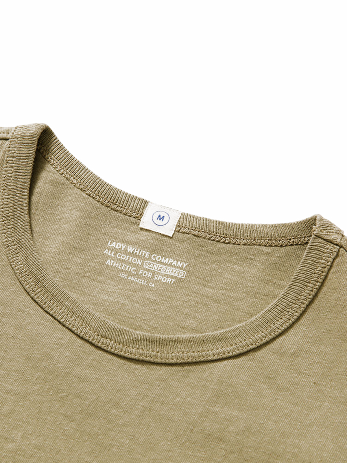 Lady White Co. Our White T-Shirt Khaki Fog - MORE by Morello Indonesia
